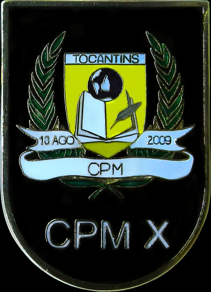 DISTINTIVO DE BOLSO - CPM X TO — imagem 1
