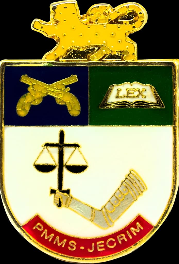 DISTINTIVO DE BOLSO - PM MS JECRIM — imagem 1