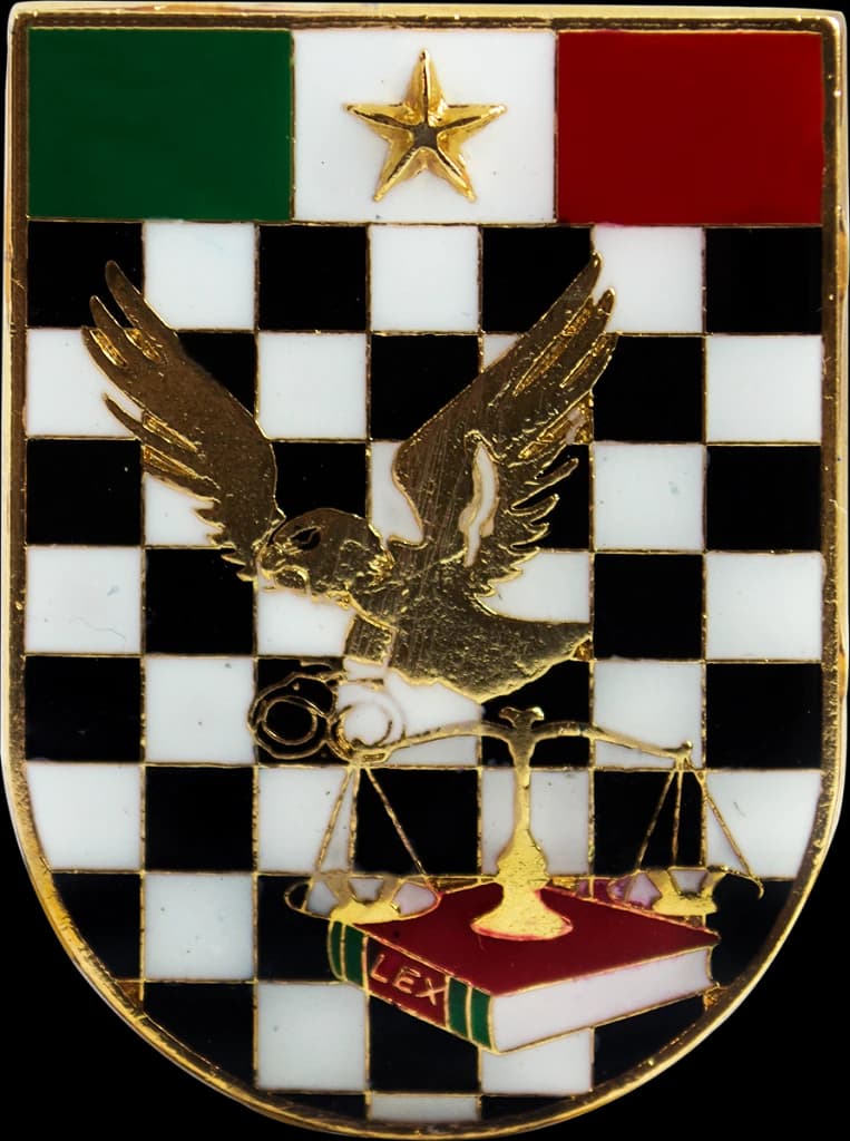 DISTINTIVO DE BOLSO - PM JUDICIÁRIA 02 — imagem 1