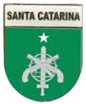 DISTINTIVO DE BOLSO - PM SC VERDE — imagem 1