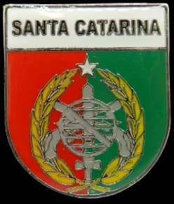 DISTINTIVO DE BOLSO - PM SC 02 — imagem 1