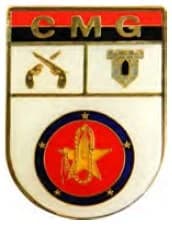 DISTINTIVO DE BOLSO - C M G — imagem 1