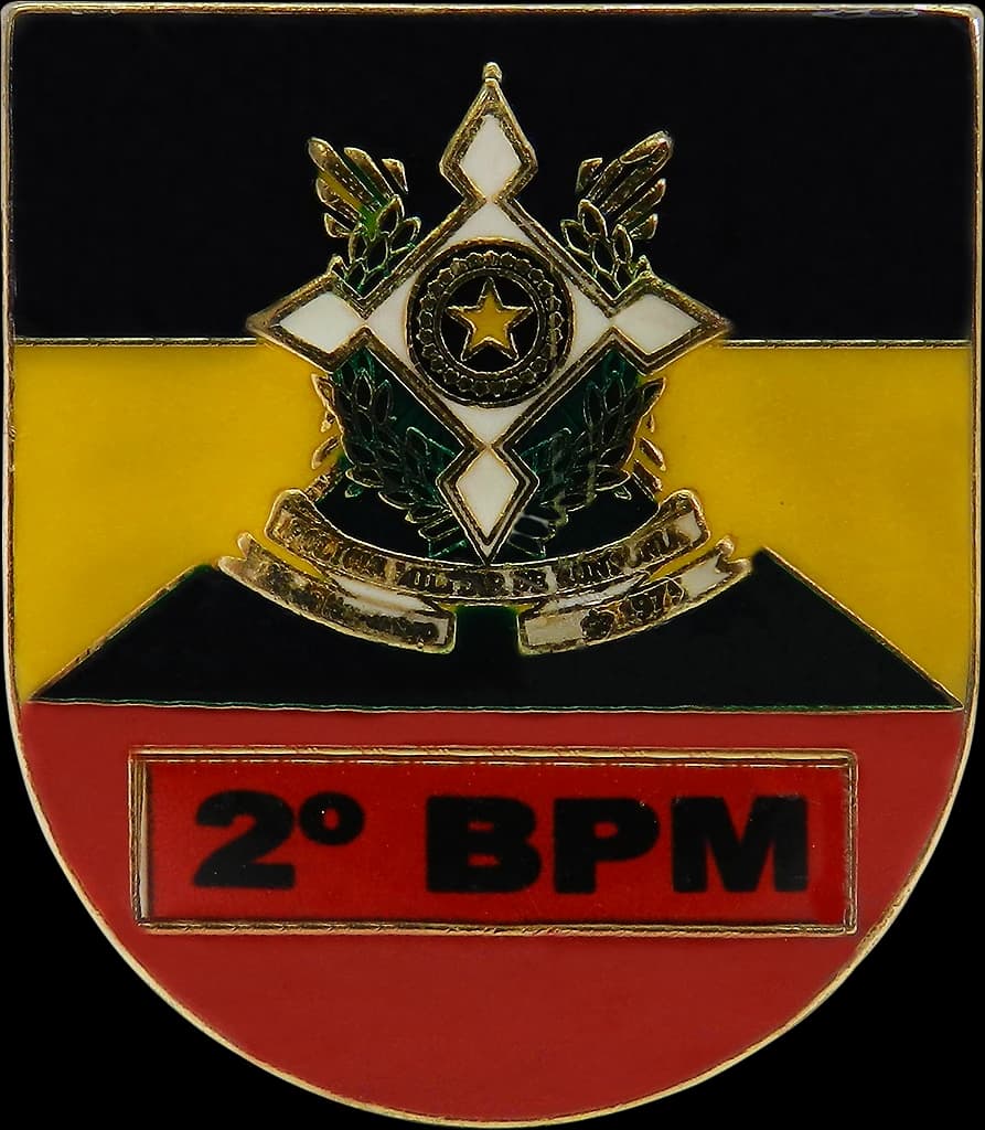 DISTINTIVO DE BOLSO - 2º BPM RONDONIA — imagem 1