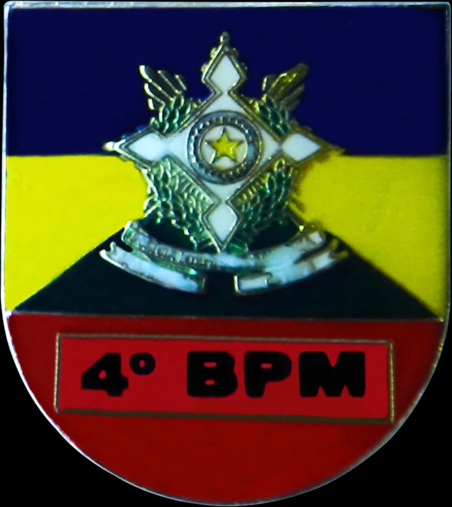 DISTINTIVO DE BOLSO - 4º BPM RONDONIA — imagem 1