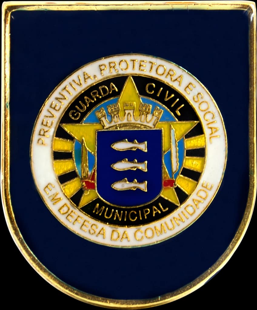 DISTINTIVO DE BOLSO - GCM — imagem 1
