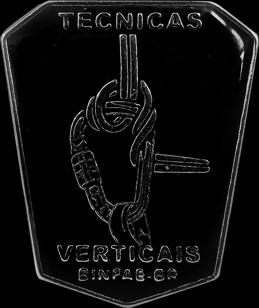DISTINTIVO DE BOLSO - TÉCNICAS VERTICAIS BINFAE - BR — imagem 1