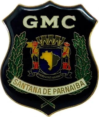 DISTINTIVO DE PEITO - GCM SANTANA DE PARNAÍBA — imagem 1