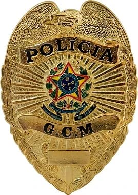 DISTINTIVO DE PEITO - POLÍCIA G.C.M — imagem 1