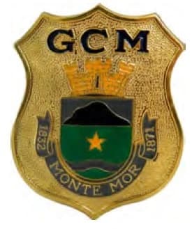 DISTINTIVO DE PEITO - GCM MONTE MOR — imagem 1