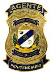 DISTINTIVO DE PEITO - AGENTE PENITENCIÁRIO MT — imagem 1