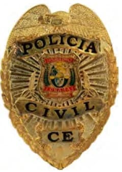 DISTINTIVO DE PEITO - POLÍCIA CIVIL CE — imagem 1