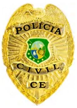 DISTINTIVO DE PEITO - POLÍCIA CIVIL CE — imagem 1