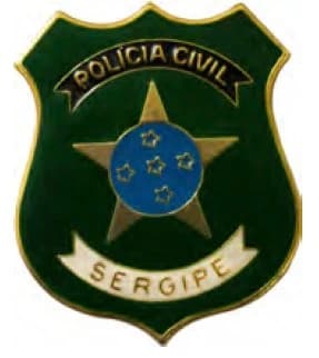 DISTINTIVO DE PEITO - POLÍCIA CIVIL SE — imagem 1