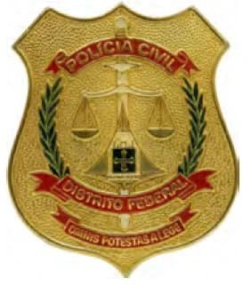 DISTINTIVO DE PEITO - POLÍCIA CIVIL DF — imagem 1