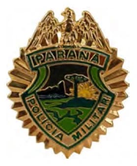 DISTINTIVO DE PEITO - POLÍCIA MILITAR PR — imagem 1