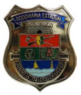 DISTINTIVO DE PEITO - ROV. ESTADUAL POLÍCIA MILITAR CE — imagem 1