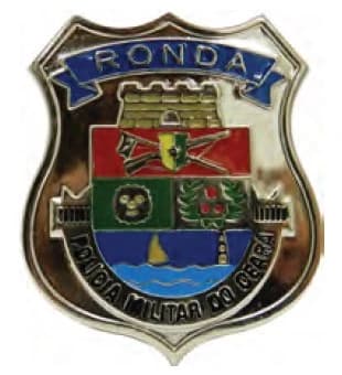 DISTINTIVO DE PEITO - RONDA POLÍCIA MILITAR CE — imagem 1