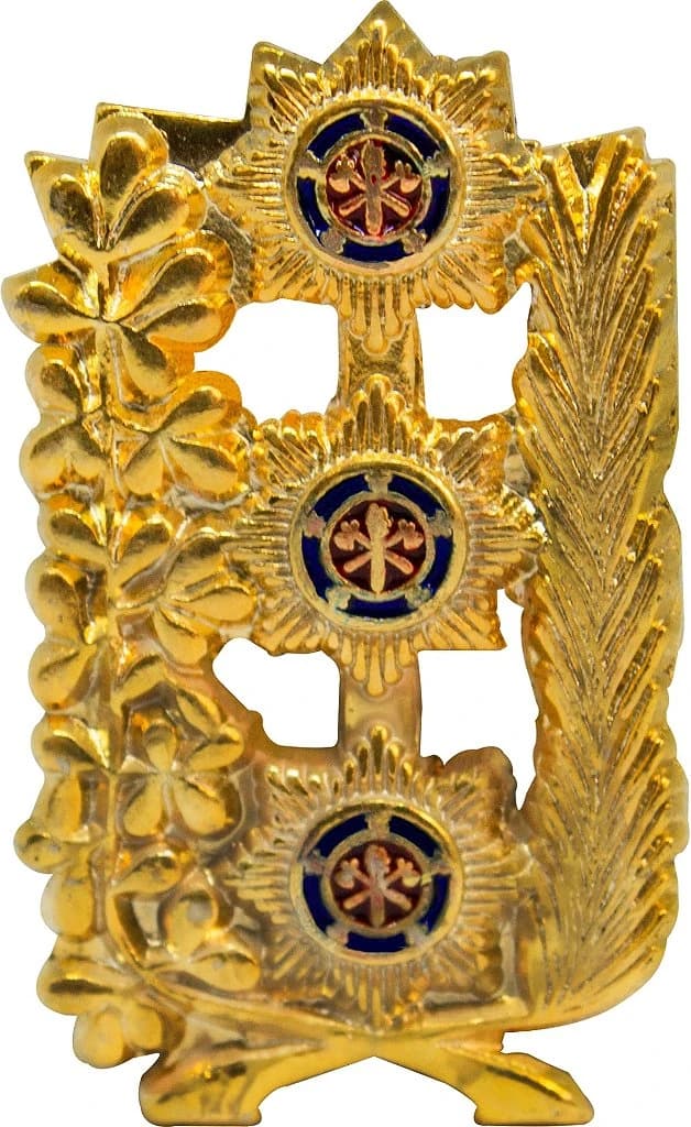 DISTINTIVO DE GOLA - CHEFE DA CASA MILITAR CBM — imagem 1