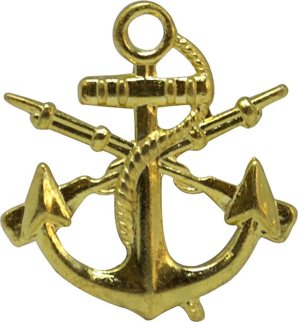 DISTINTIVO DE GOLA - FUZILEIRO NAVAL — imagem 1