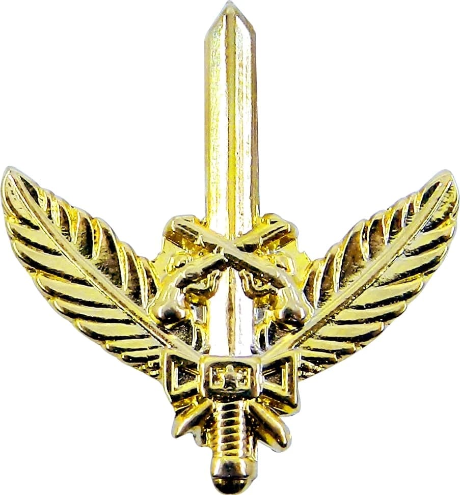 DISTINTIVO DE GOLA - OFICIAL ADMINISTRATIVO 17 X 18MM — imagem 1