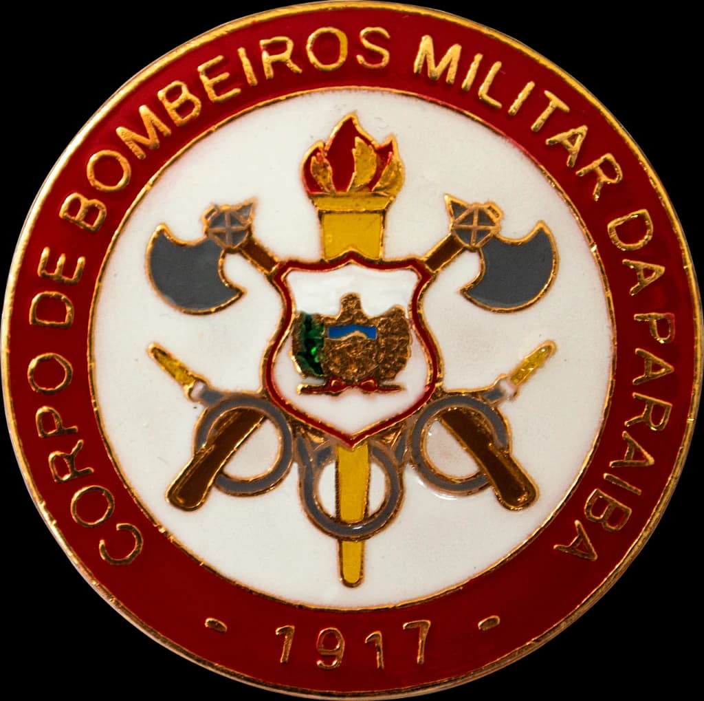 DISTINTIVO DE BOINA - BOMBEIROS PB — imagem 1