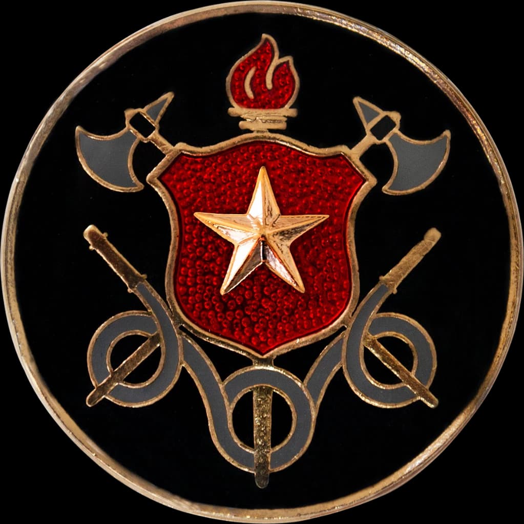 DISTINTIVO DE BOINA - BOMBEIROS — imagem 1