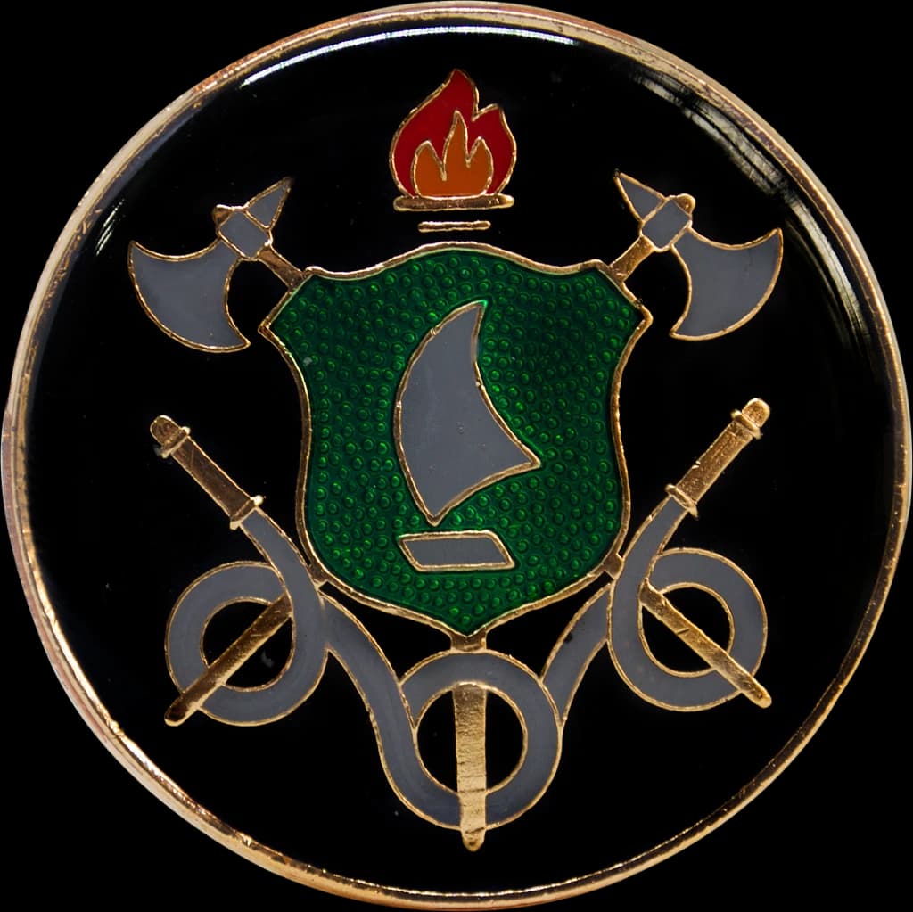 DISTINTIVO DE BOINA - BOMBEIROS CE — imagem 1