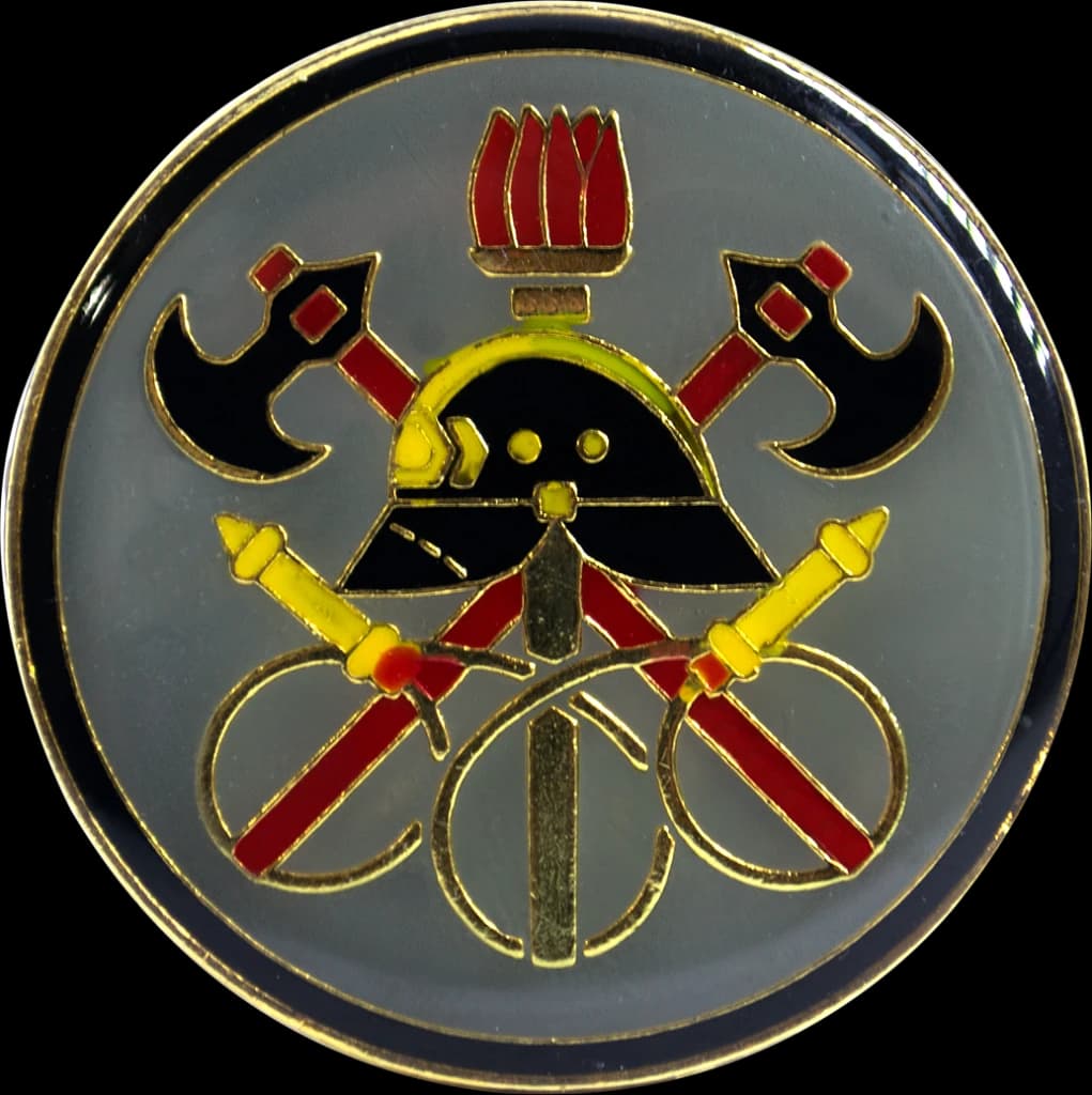 DISTINTIVO DE BOINA - BOMBEIROS — imagem 1