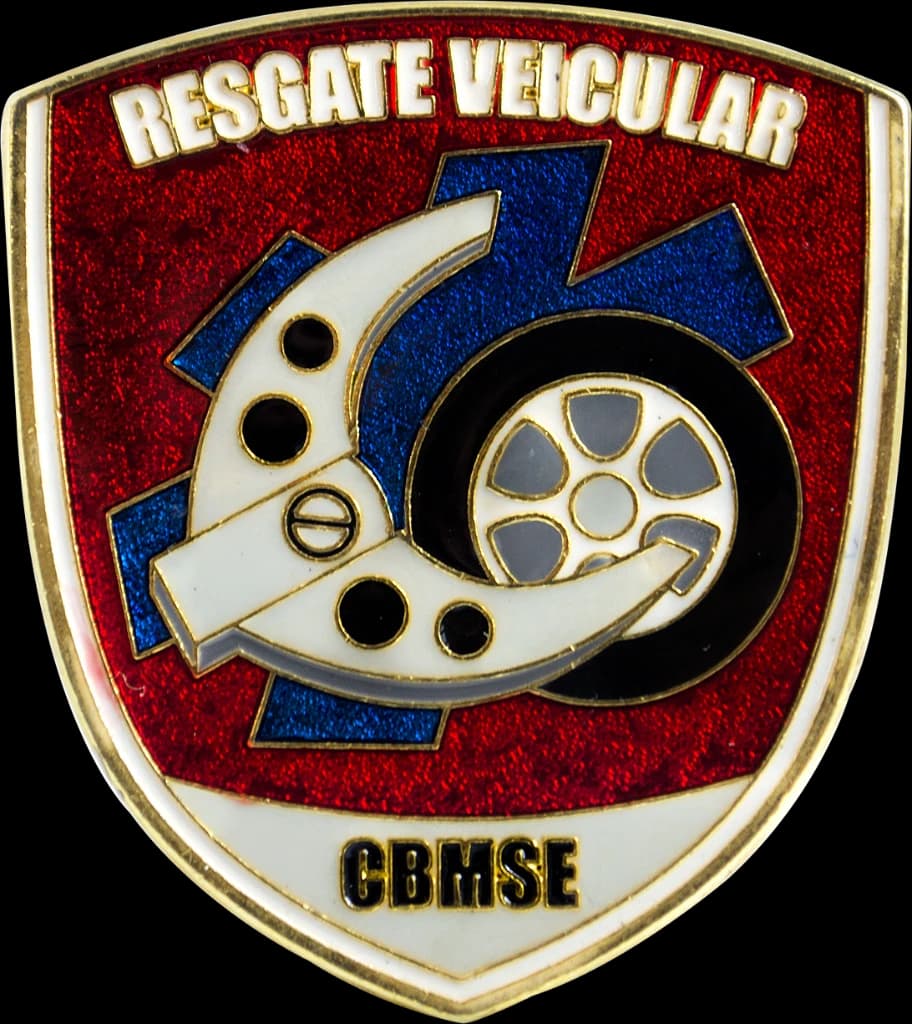 DISTINTIVO DE BOINA - RESGATE VEICULAR CBM SE — imagem 1