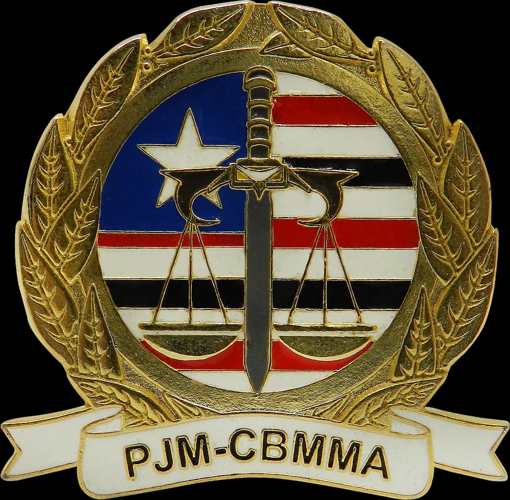 DISTINTIVO DE BOINA - PJM CBM MA — imagem 1