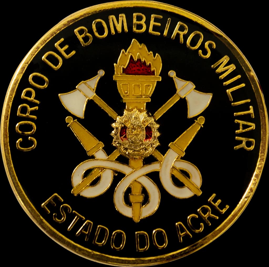DISTINTIVO DE BOINA - BOMBEIROS AC — imagem 1