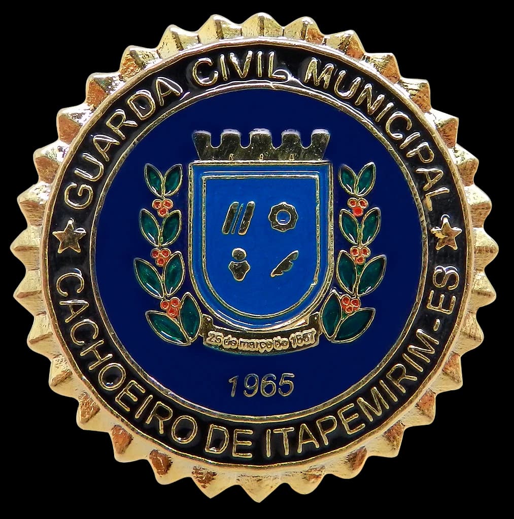 DISTINTIVO DE BOINA - GCM CACHOEIRO — imagem 1