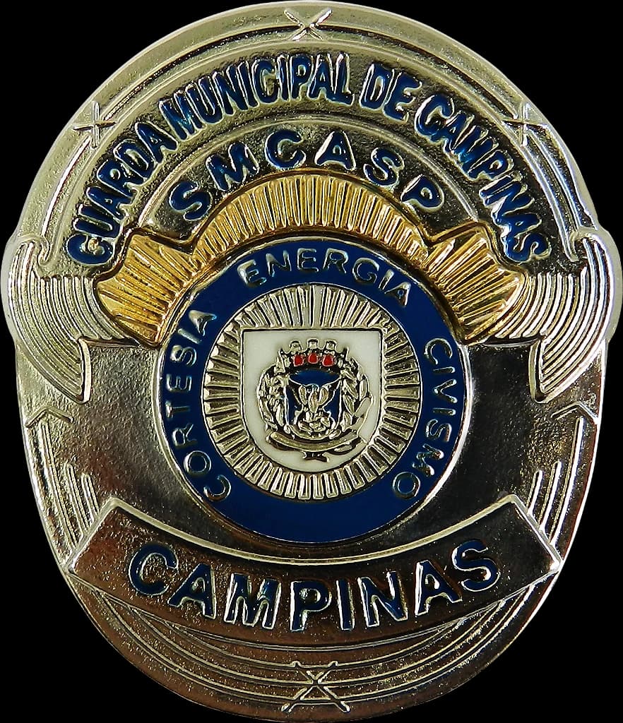 DISTINTIVO DE BOINA - GCM CAMPINAS — imagem 1