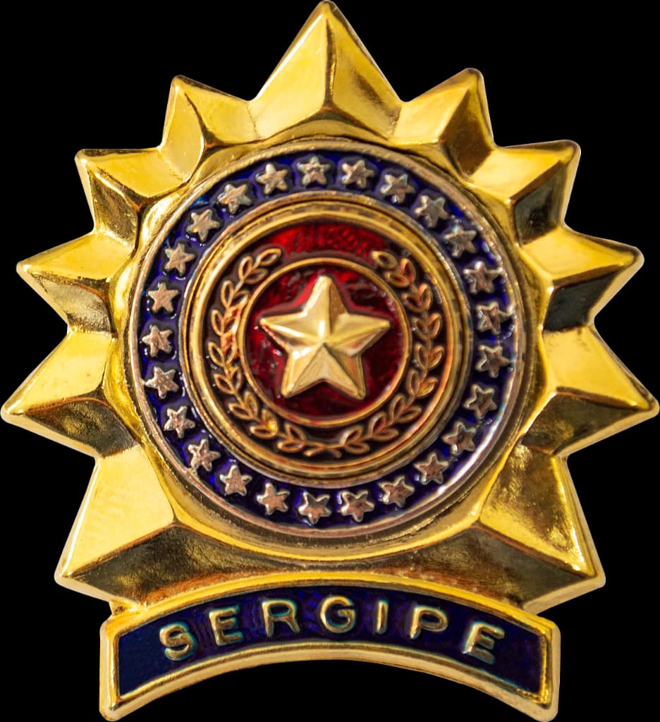 DISTINTIVO DE BOINA - SGT POLÍCIA MILITAR SE — imagem 1