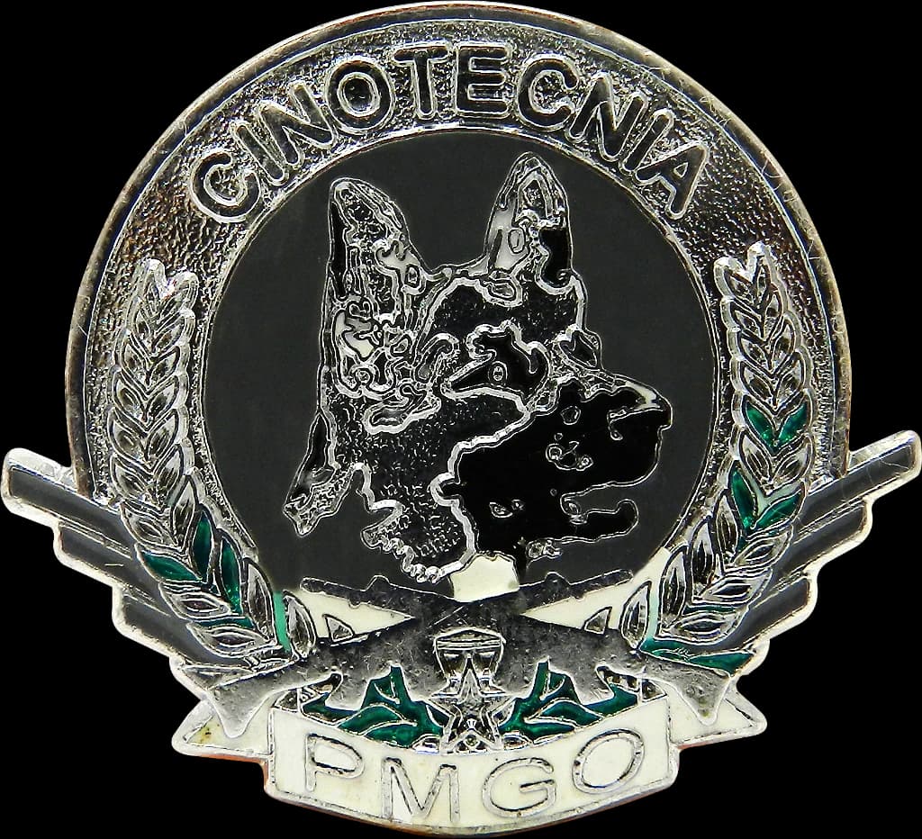 DISTINTIVO DE BOINA - CINOTECNIA PM GO — imagem 1