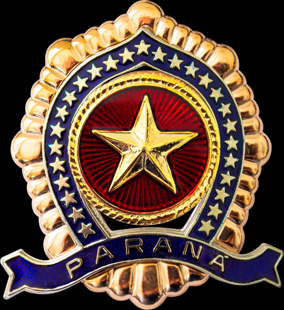 DISTINTIVO DE BOINA - SGT POLÍCIA MILITAR PR — imagem 1
