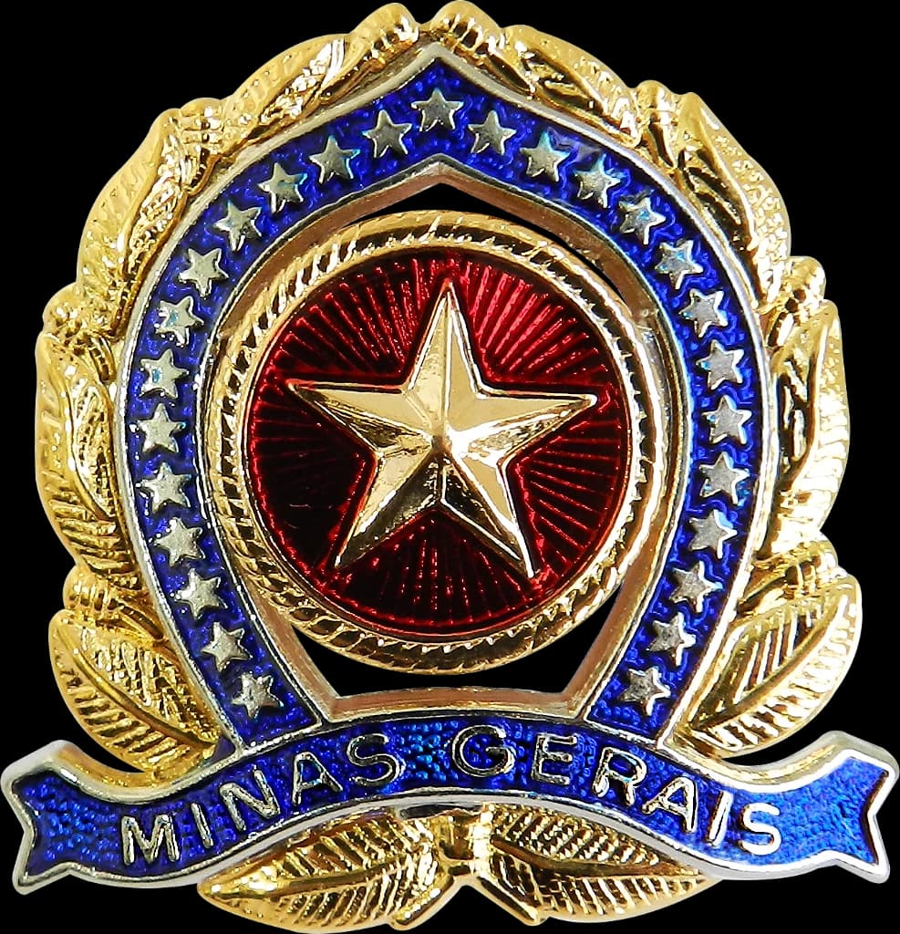 DISTINTIVO DE BOINA - CADETE POLÍCIA MILITAR MG — imagem 1
