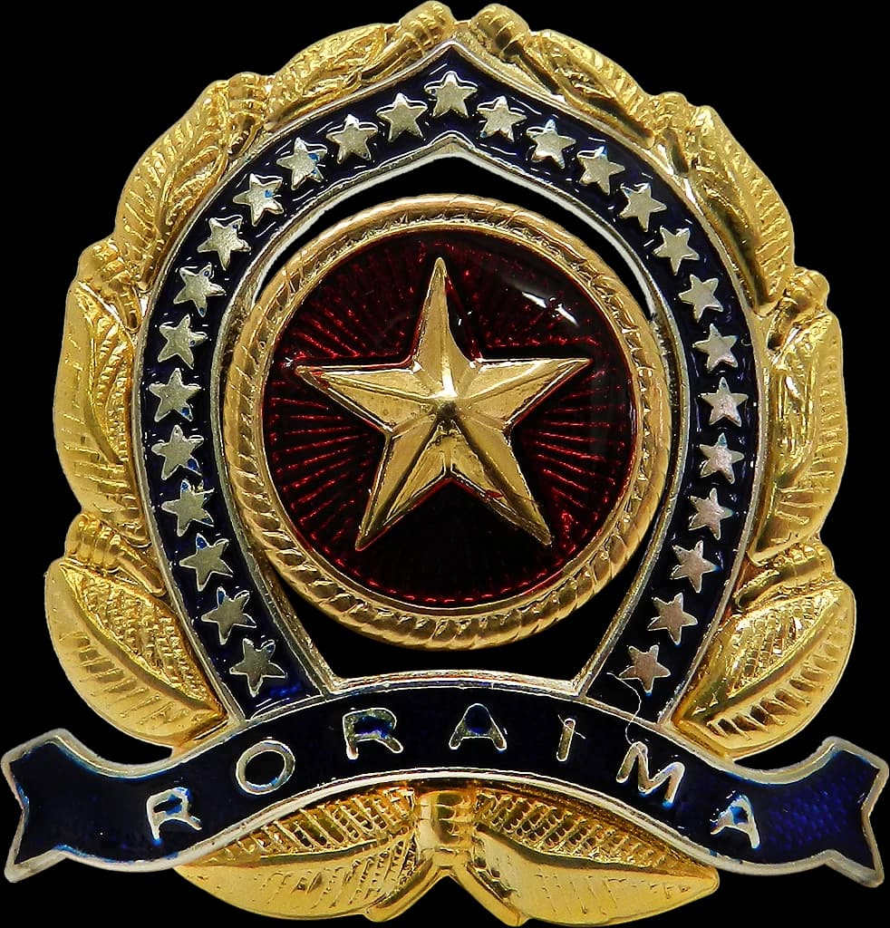 DISTINTIVO DE BOINA - CADETE POLÍCIA MILITAR RR — imagem 1