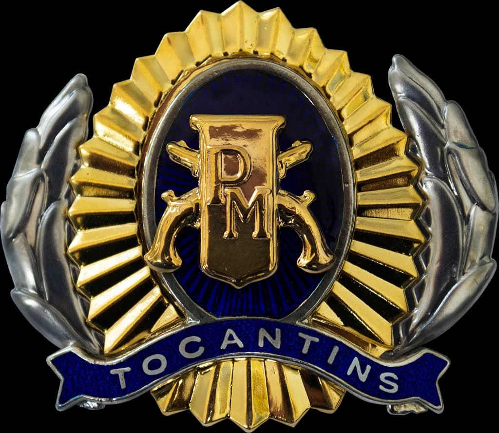 DISTINTIVO DE BOINA - SD / CB POLÍCIA MILITAR TO — imagem 1