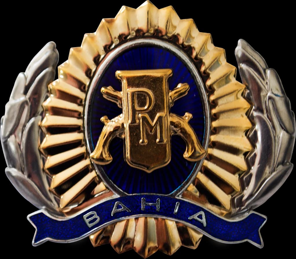 DISTINTIVO DE BOINA - SD / CB POLÍCIA MILITAR BA — imagem 1