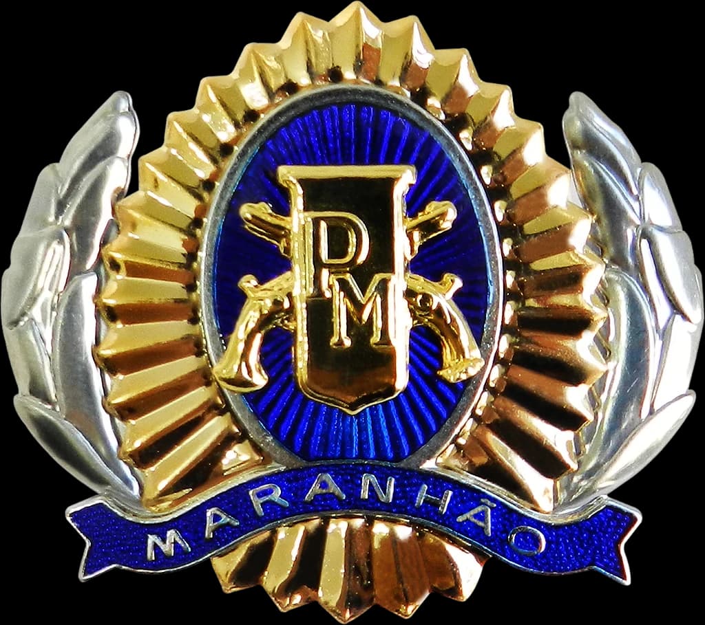 DISTINTIVO DE BOINA - SD / CB POLÍCIA MILITAR MA — imagem 1