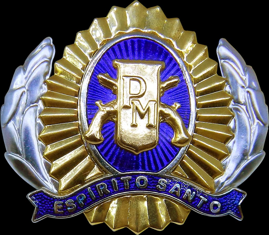 DISTINTIVO DE BOINA - SD / CB POLÍCIA MILITAR ES — imagem 1