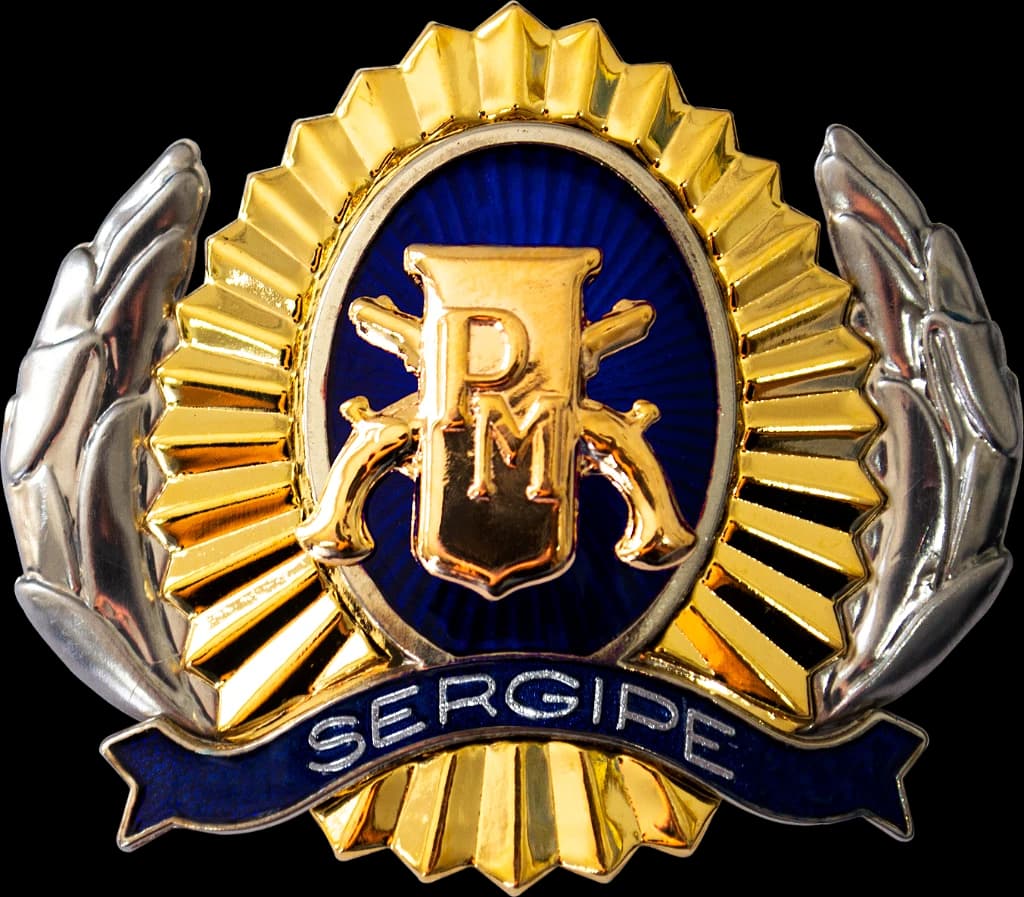 DISTINTIVO DE BOINA - SD / CB POLÍCIA MILITAR SE — imagem 1