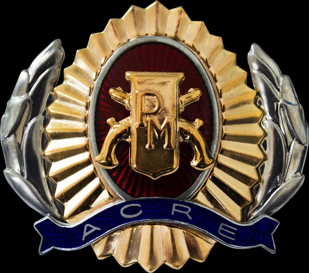 DISTINTIVO DE BOINA - SGT / S TEN. POLÍCIA MILITAR AC — imagem 1