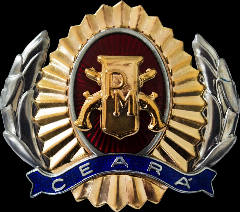 DISTINTIVO DE BOINA - SGT / S TEN. POLÍCIA MILITAR CE — imagem 1