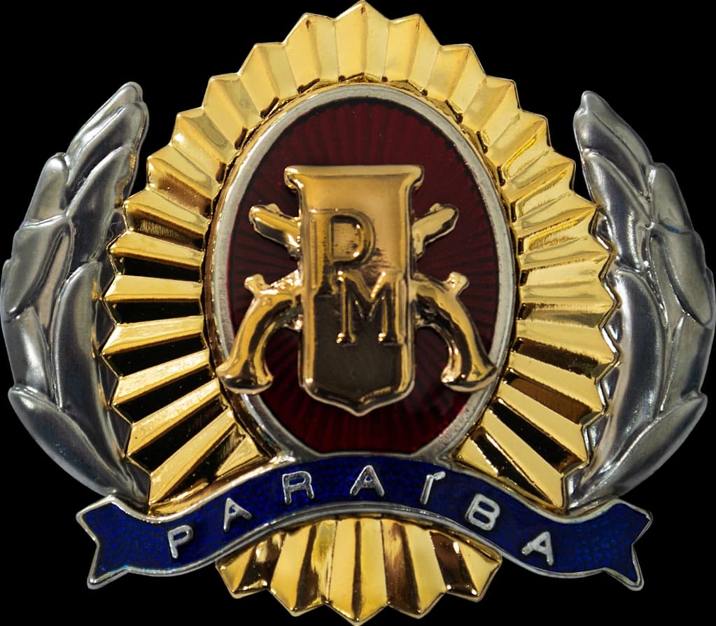 DISTINTIVO DE BOINA - SGT / S TEN. POLÍCIA MILITAR PB — imagem 1