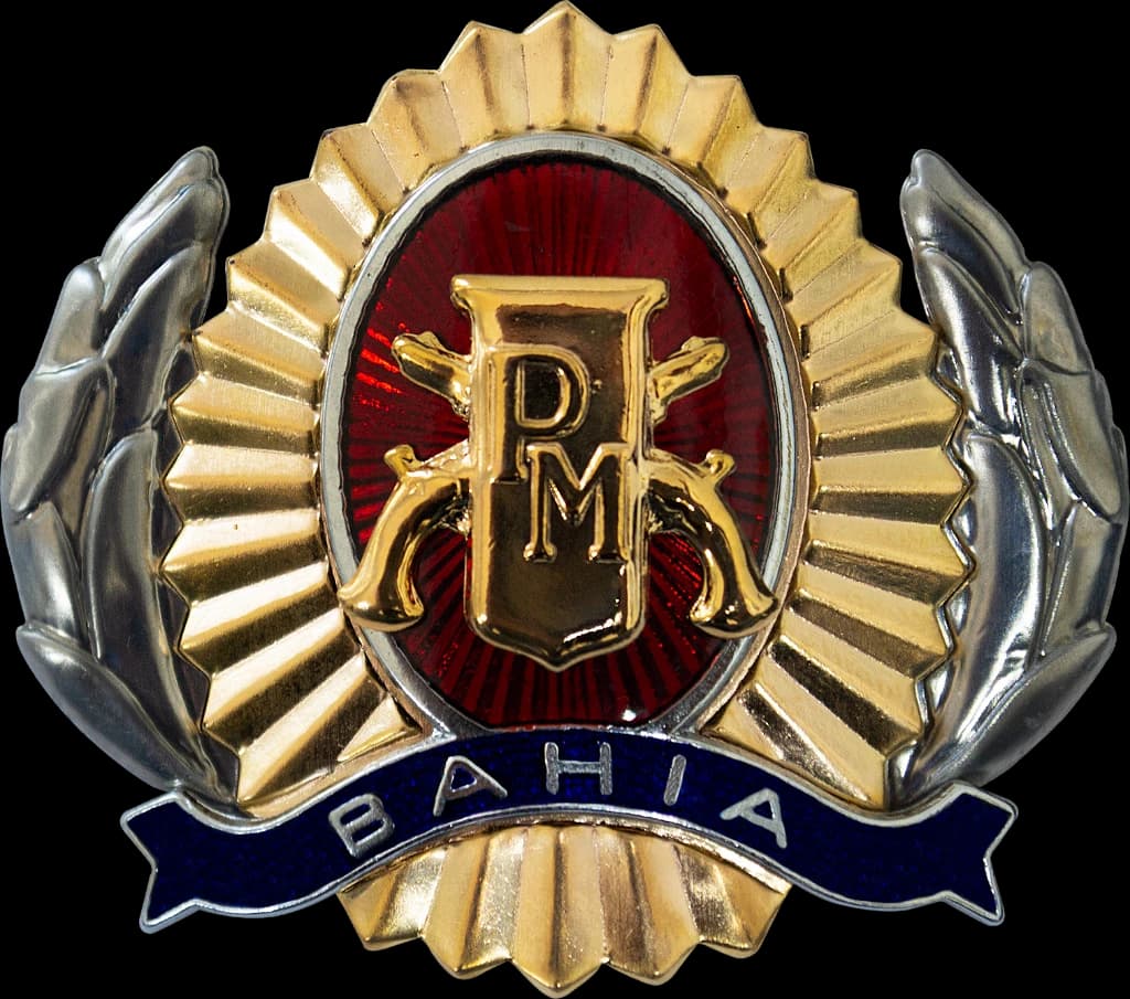DISTINTIVO DE BOINA - SGT / S TEN. POLÍCIA MILITAR BA — imagem 1
