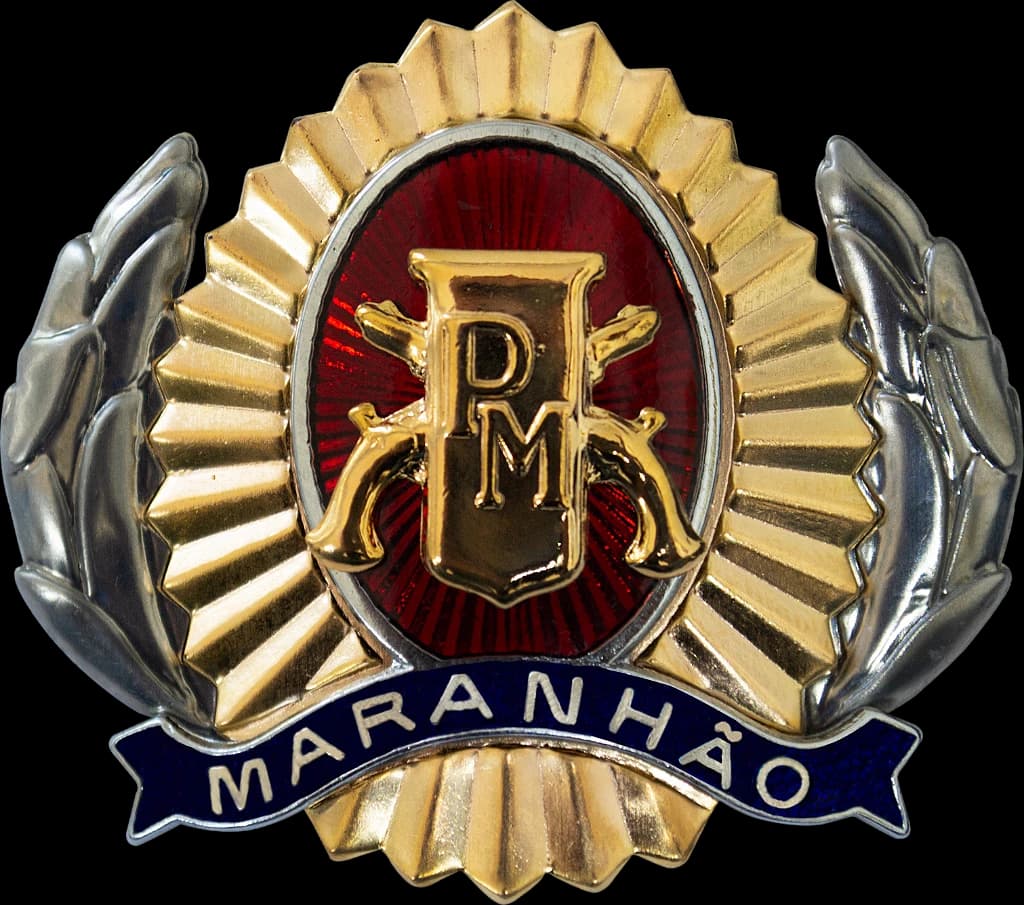 DISTINTIVO DE BOINA - SGT / S TEN. POLÍCIA MILITAR MA — imagem 1