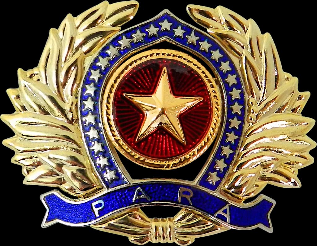 DISTINTIVO DE BOINA - OFICIAL POLÍCIA MILITAR PA — imagem 1