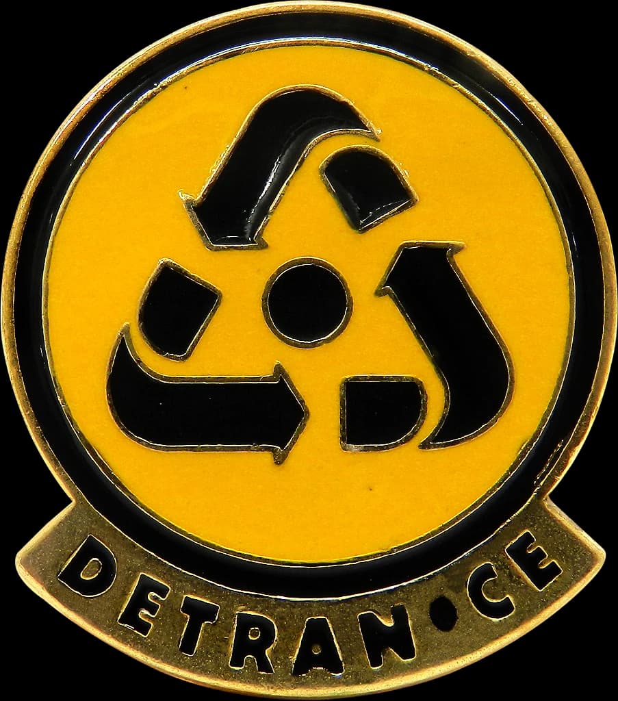 DISTINTIVO DE BOINA - DETRAN CE — imagem 1